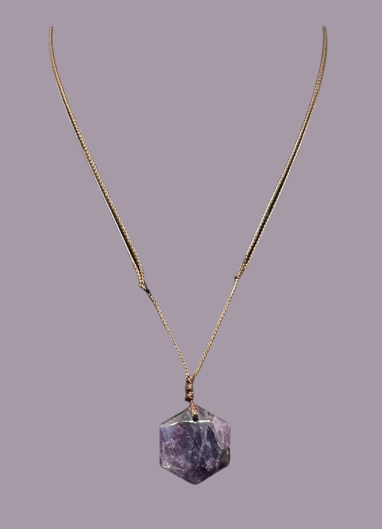 Amethyst Crystal Necklace