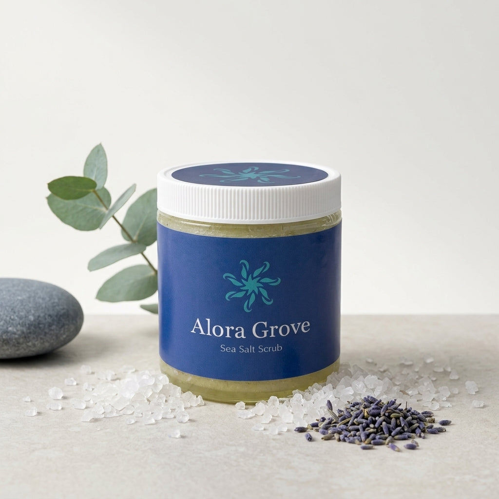 Alora Grove Sea Salt Scrub