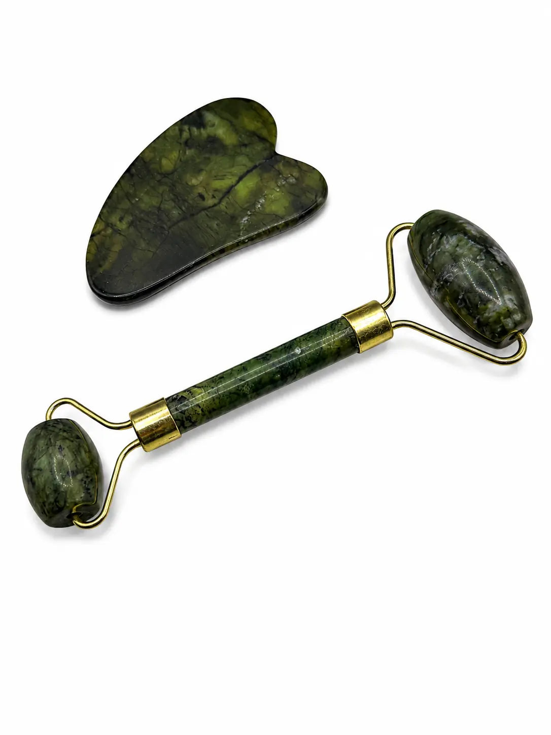 Alora Grove™ bundle with jade roller and gua sha stone